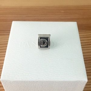 Pandora Charm letter D